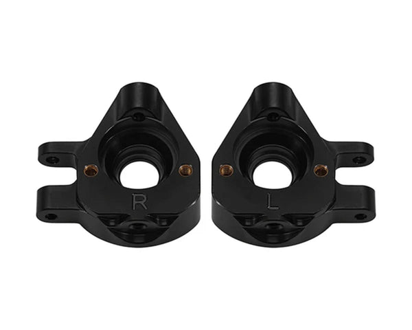 Injora Redcat Ascent-32 Brass Steering Knuckles (Black) (2) (5.4g ea)
