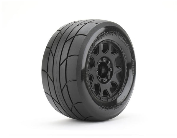 1/8 MT 3.8 Super Sonic Tires Mounted on Black Claw Rims,