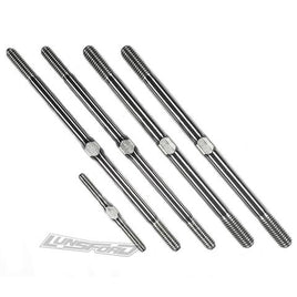 LNS40010 4mm Titanium Turnbuckle Kit For Corally Dementor, Kronos,