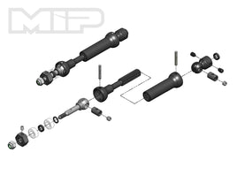 MIP18140 MIP X-Duty, CVD Drive Kit, Rear, 87mm to 112mm