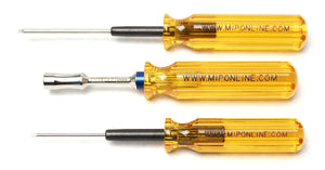 MIP Wrench Set: 1.5mm, 2.0mm Hex & 7.0 Nut Driver