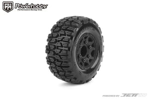 Powerhobby Wasteland SC Belted Tires (2) with Removable Hex Wheels