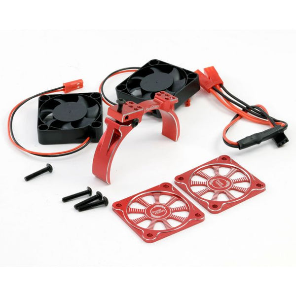 Power Hobby 1/5 Twin Turbo High Speed 40mm Aluminum Cooling Fans Motor