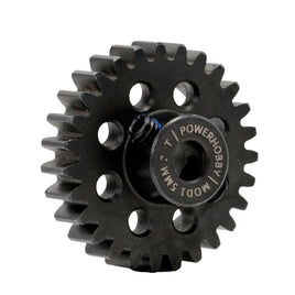 PHBPH29TM5 Hardened Steel 29T Mod1 5mm Pinion Gear with 2 Grub Screws