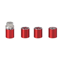 Power Hobby 1/24 Scale Rock Crawler M2 Locking Hubs W/Tool, Red, for
