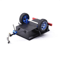 Power Hobby Aluminum Mini RC Crawler 1/24 Trailer, Black, for Axial