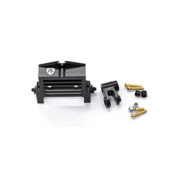 PHBTRX486Black Powerhobby Aluminum Servo Adapter / Steering Arm FOR Traxxas X-Maxx 8S Black