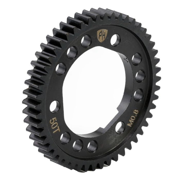 Power Hobby Hardened Steel Spur Gear for Center Diff, 50T 0.8 32P,