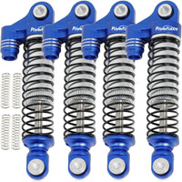 Power Hobby Aluminum 51mm Long Travel Shocks, Blue, for Traxxas TRX-4M