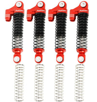 Power Hobby Aluminum 51mm Long Travel Shocks, Red, for Traxxas TRX-4M