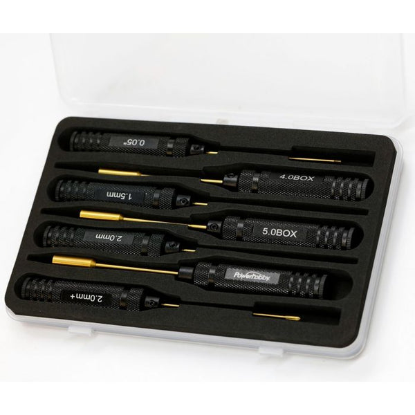 Powerhobby TRX-4M Tool Kit, Nut Drivers 4/5/6mm Hex, 0.05/1.5/2.0 Hex