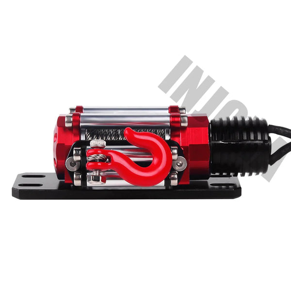 INJORA Metal Winch With Wireless Remote Controller For 1/10 RC Crawler