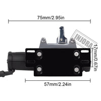 INJORA Metal Automatic Winch Wireless Remote Controller System For 1/10 RC Crawler RED