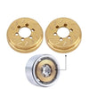 INJORA 2PCS 63g Internal Brass Counterweight for 1.9" 2.2" Wheel Rims