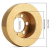 INJORA 2PCS 63g Internal Brass Counterweight for 1.9" 2.2" Wheel Rims