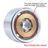 INJORA 2PCS 63g Internal Brass Counterweight for 1.9" 2.2" Wheel Rims