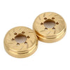 INJORA 2PCS 63g Internal Brass Counterweight for 1.9" 2.2" Wheel Rims