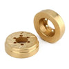 INJORA 2PCS 63g Internal Brass Counterweight for 1.9" 2.2" Wheel Rims
