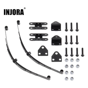 INJORA Hard Leaf Spring Suspension Steel Bar for 1/10 RC Crawler RC4WD D90 TF2 SCX10 F350