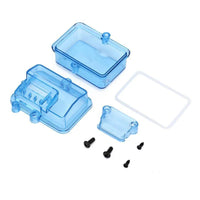 INJORA 1PCS Blue Plastic Waterproof Radio Device Receiver Box For 1/10 RC Car
