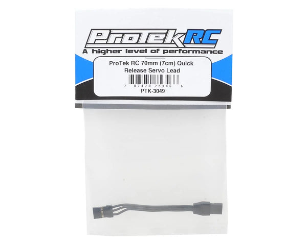 ProTek RC Quick Release Servo Lead For 170SBL and 170TBL Servos (70mm)