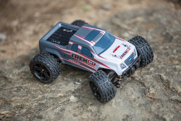 RAGE RC Mini Trek MT 1/24 RTR Monster Truck - Gray