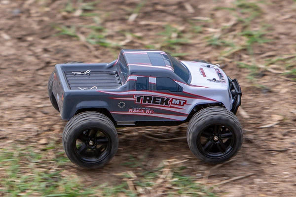 RAGE RC Mini Trek MT 1/24 RTR Monster Truck - Gray