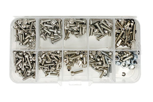 Racers Edge Stainless Steel Screw Set for Traxxas 1/16 Revo /  Summit