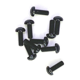 RCE3161 Button Head Hex Screw 3x8mm Black (10pcs)