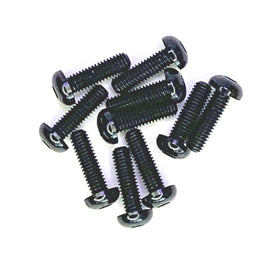 RCE3162 Button Head Hex Screw 3x10mm Black (10pcs)