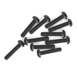 RCE3164 Button Head Hex Screw 3x14mm Black (10pcs)