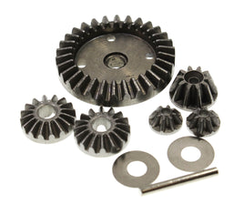 RCE6403 Machined Metal Diff Gears & Diff Pinions & Drive Gear for Blackzon Slyder