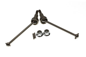 Racers Edge Metal Front CVD Shafts & Pins & M4 Lock Nut for Slyder