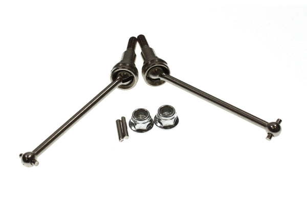 Racers Edge Metal Front CVD Shafts & Pins & M4 Lock Nut for Slyder