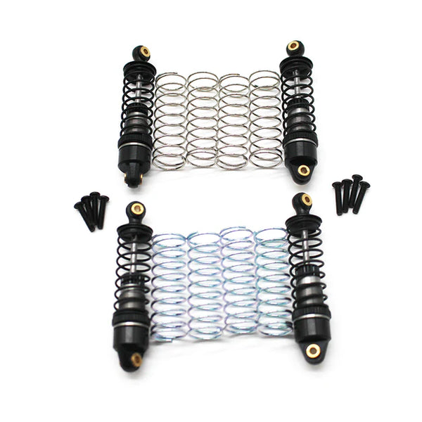 Racers Edge Aluminum Front & Rear Shock Set for BlackZon Slyder