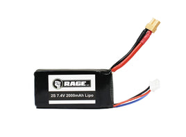 RGR4212 2S 7.4V 2000mAh Lipo Battery; Imager 390