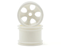 RPM "BULLY" Front Wheels (Fits the Losi Mini-T Stock Wheel Diameter - White)