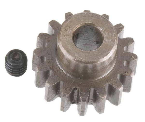 Robinson Racing Extra Hard 16T 5mm Pinion 1Mod.