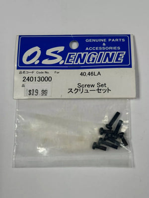 O. S. Engine Screw Set for 40, 46SF