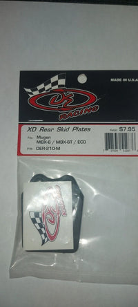DE Racing XD "Extreme Duty" Rear Skid Plates (3)