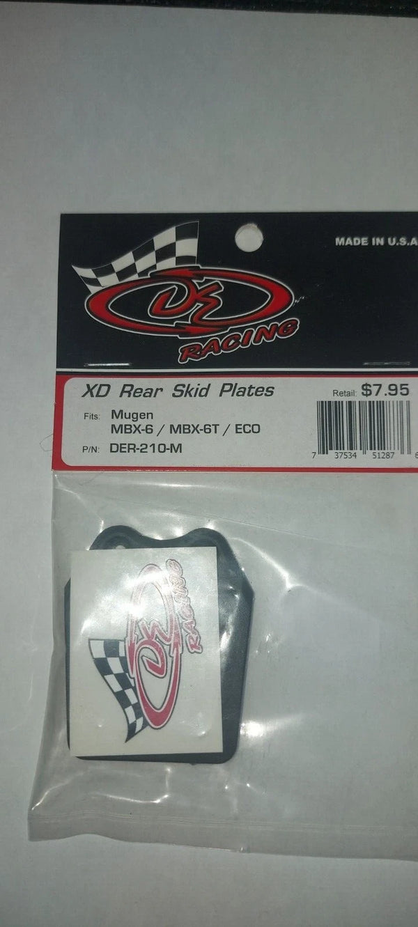 DE Racing XD "Extreme Duty" Rear Skid Plates (3)