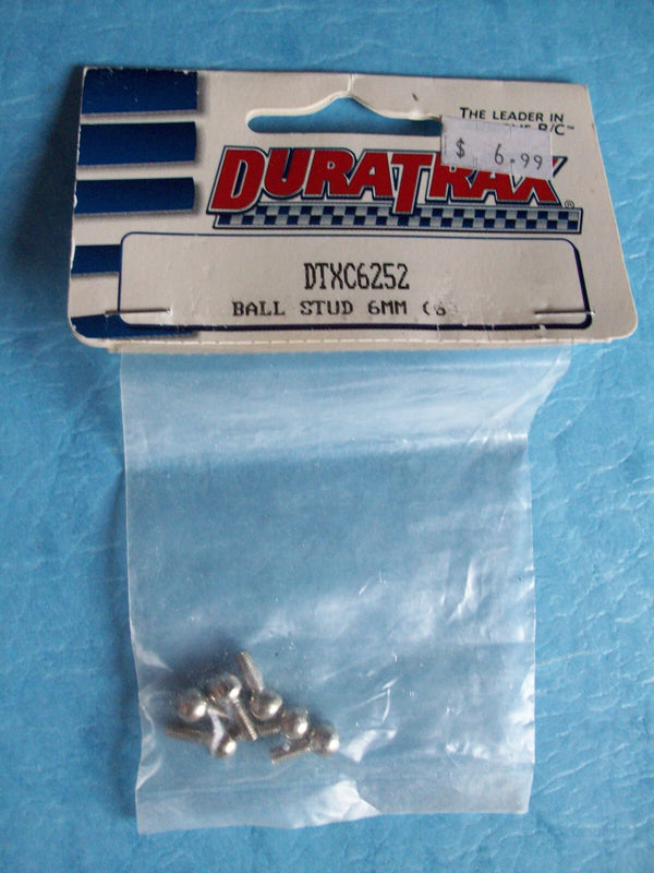 Duratrax Ball Stud 6mm Street Force GP (6)