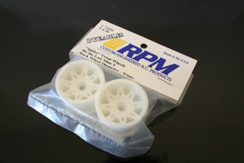 RPM "SPIDER" Front Wheels (Fits the Losi MINI-T Stock Wheel Diameter); White