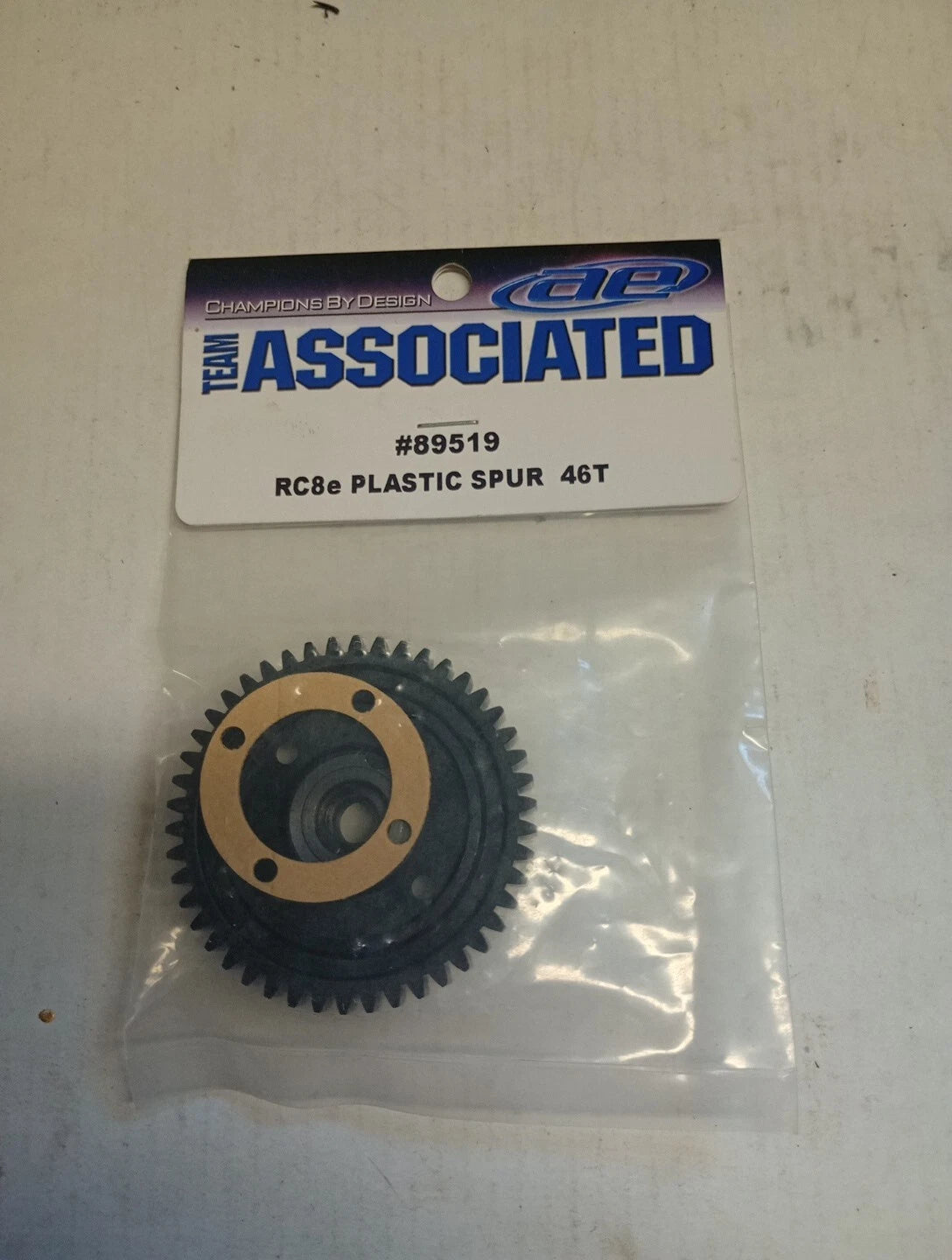 Team Associated RC8e Plastic Spur 46T – EVS Hobbies USA