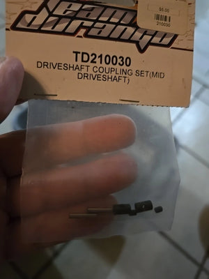 Team Durango Driveshaft Coupling Set (Mid Driveshaft)