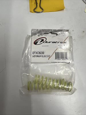 DuraTrax Front Shock Springs Steel Yellow (2) EVST