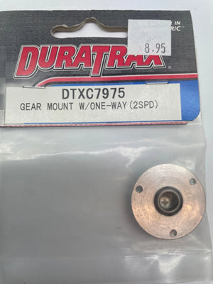 DuraTrax Gear Mount with One Way (2speed)