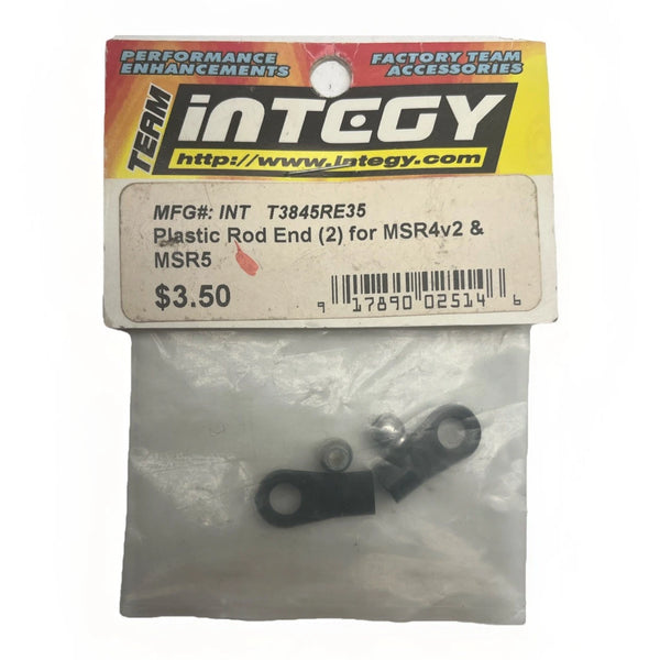 Integy Plastic Rod Ends for MSR4v2 & MSR5 Shock Absorbers - 2 Pack