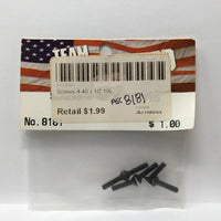 Team Associated Flat Screws 4-40 X 1/2 FHSS