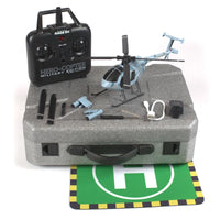 Rage R/C Hero-Copter Military Navy 4-Blade RTF Heli